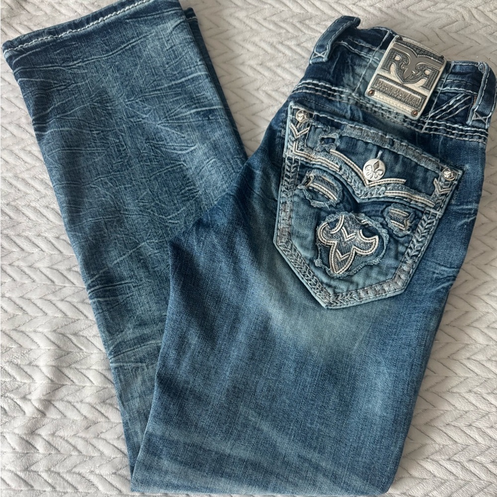 Rock Revival Indigo Relaxed Fit Jeans